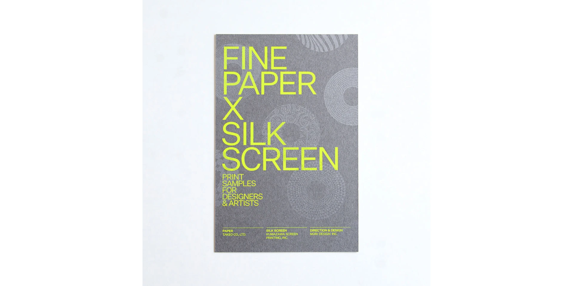 FINE PAPER × SILK SCREEN